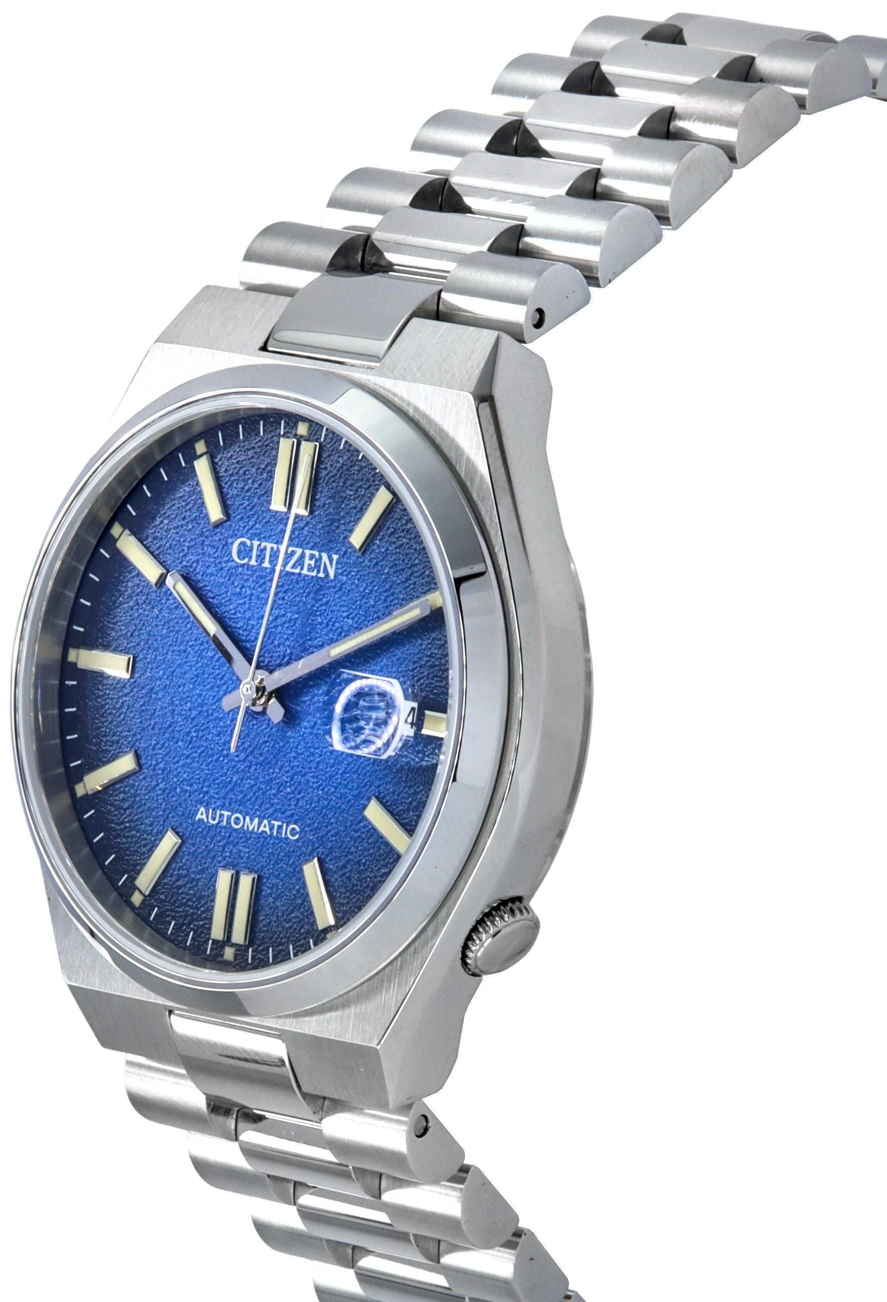 Citizen Tsuyosa Stainless Steel Blue Dial Automatic NJ0151-88L Men's Watch