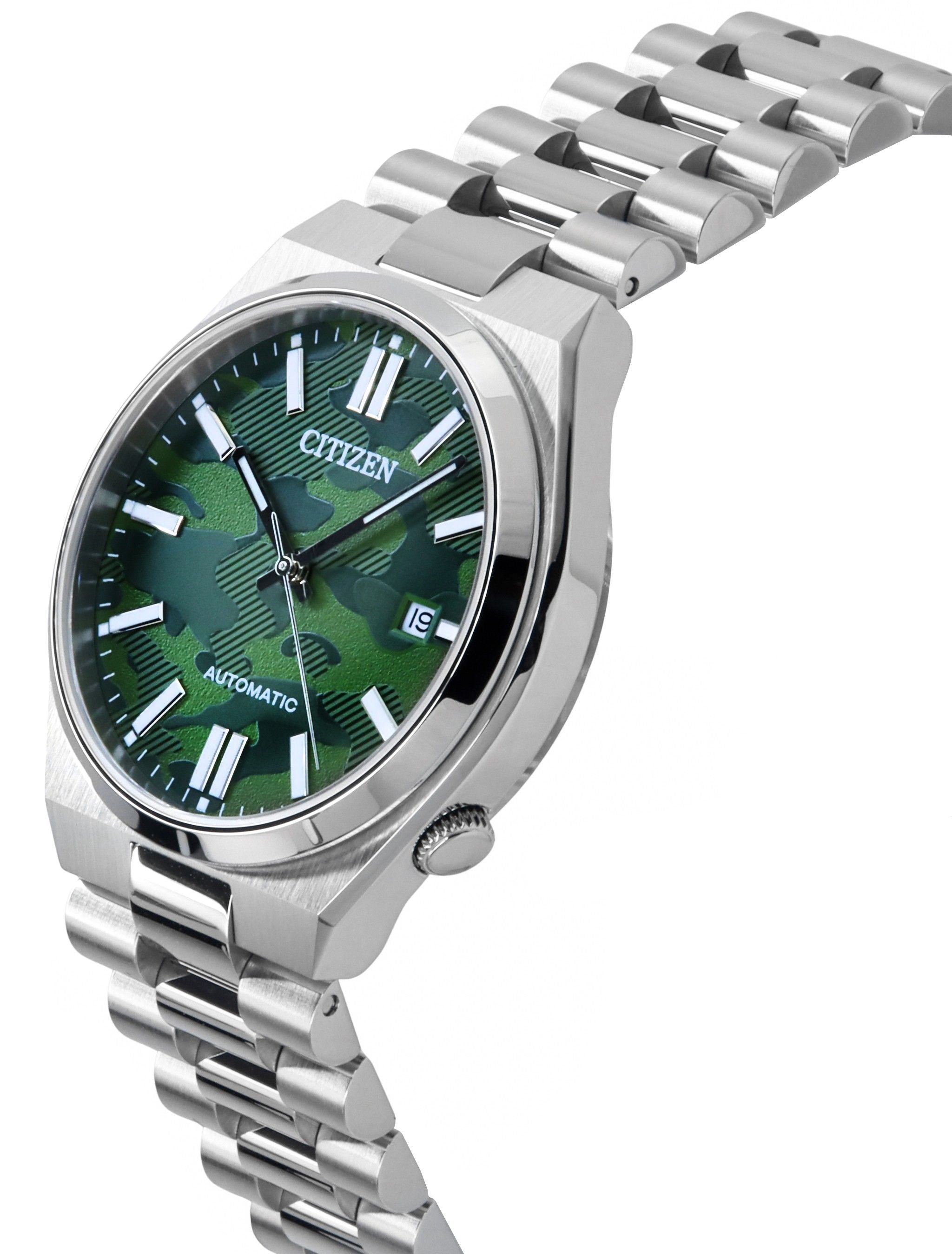 Citizen Tsuyosa Stainless Steel Green Dial Automatic NJ0159-86X Men's Watch