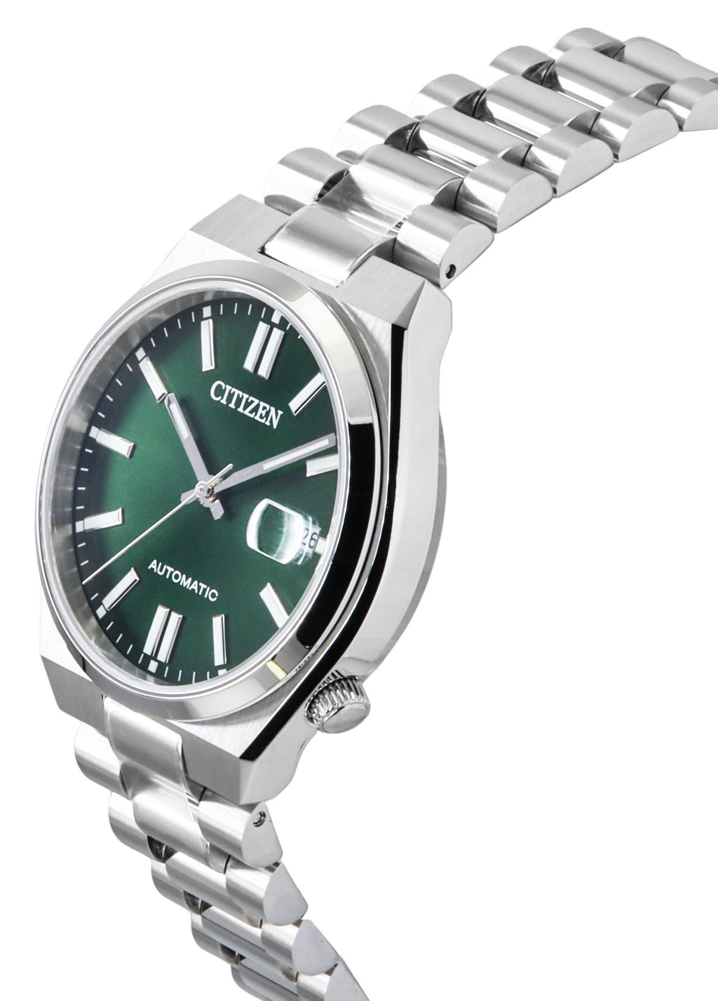 Citizen Tsuyosa Stainless Steel Green Dial Automatic NJ0200-50X Unisex Watch