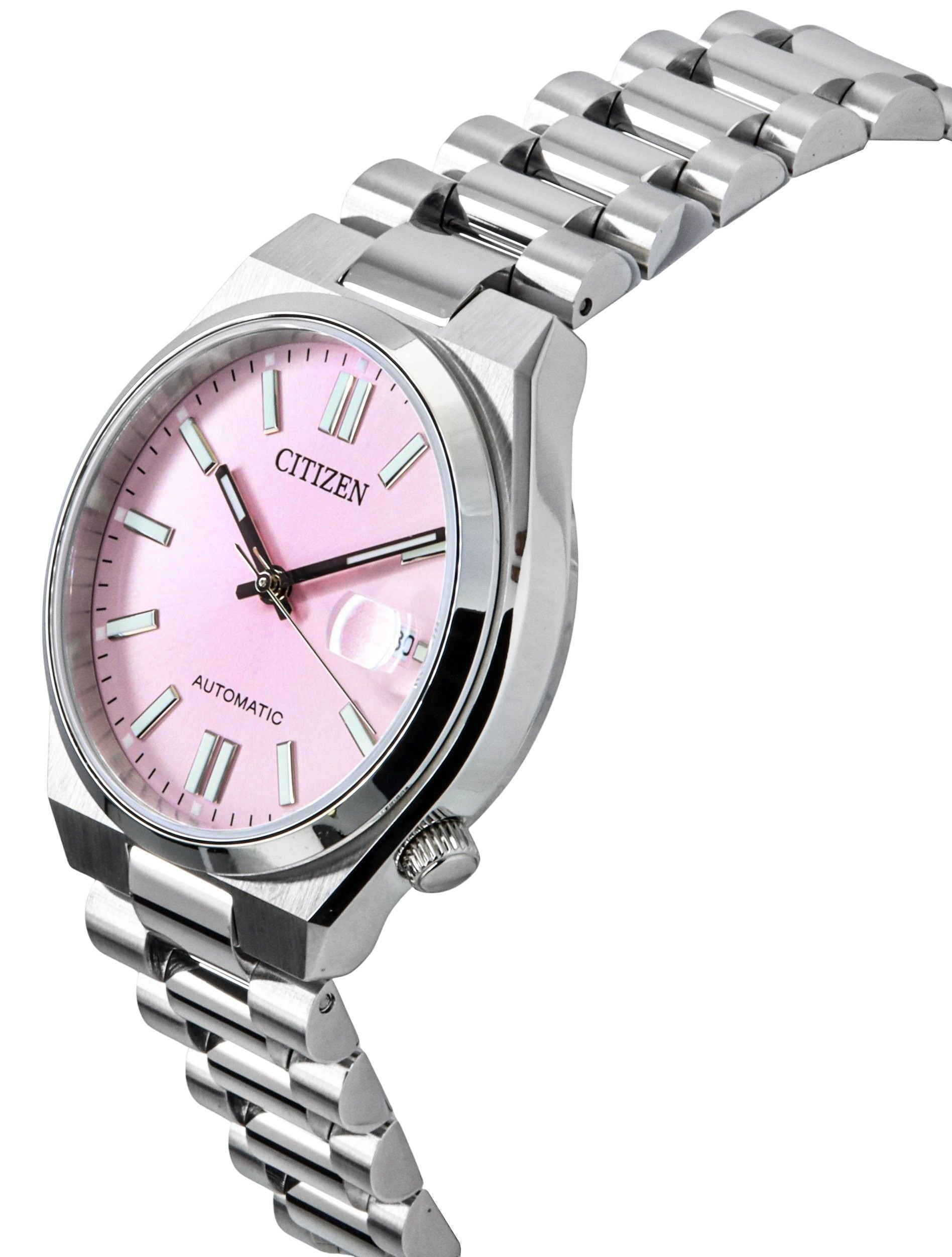 Citizen Tsuyosa Stainless Steel Pink Dial Automatic NJ0200-50Z Women's Watch