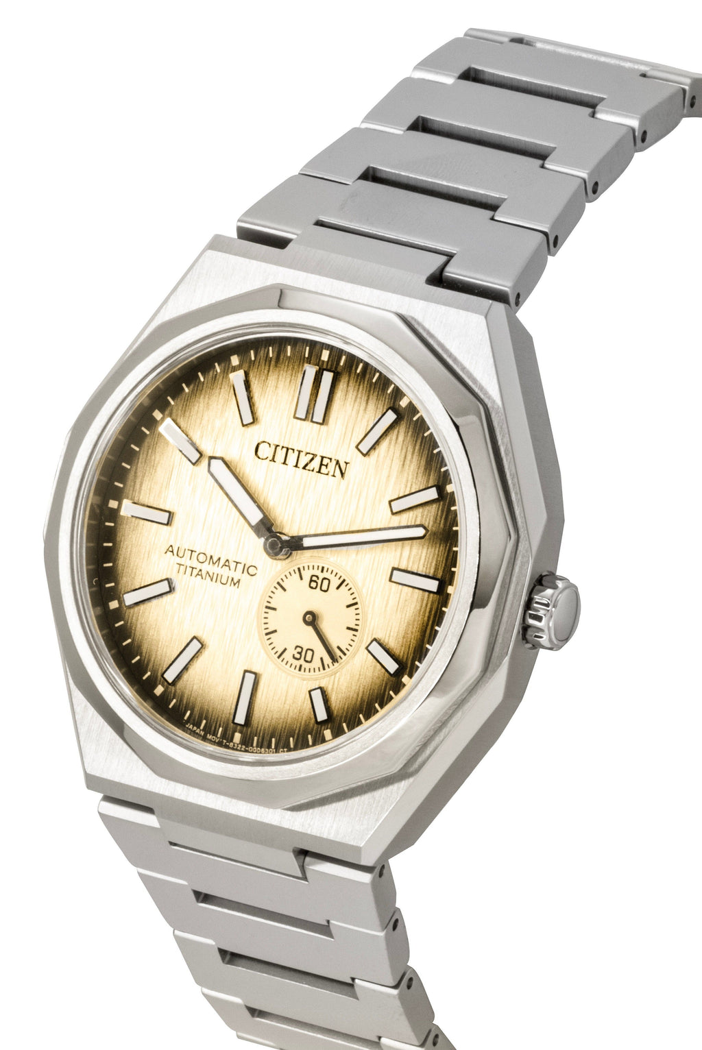 Citizen Zenshin 60 Super Titanium Copper Dial Automatic NK5020-58P 100M Men's Watch