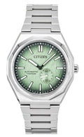 Citizen Zenshin 60 Super Titanium Green Dial Automatic NK5020-58X 100M Men's Watch