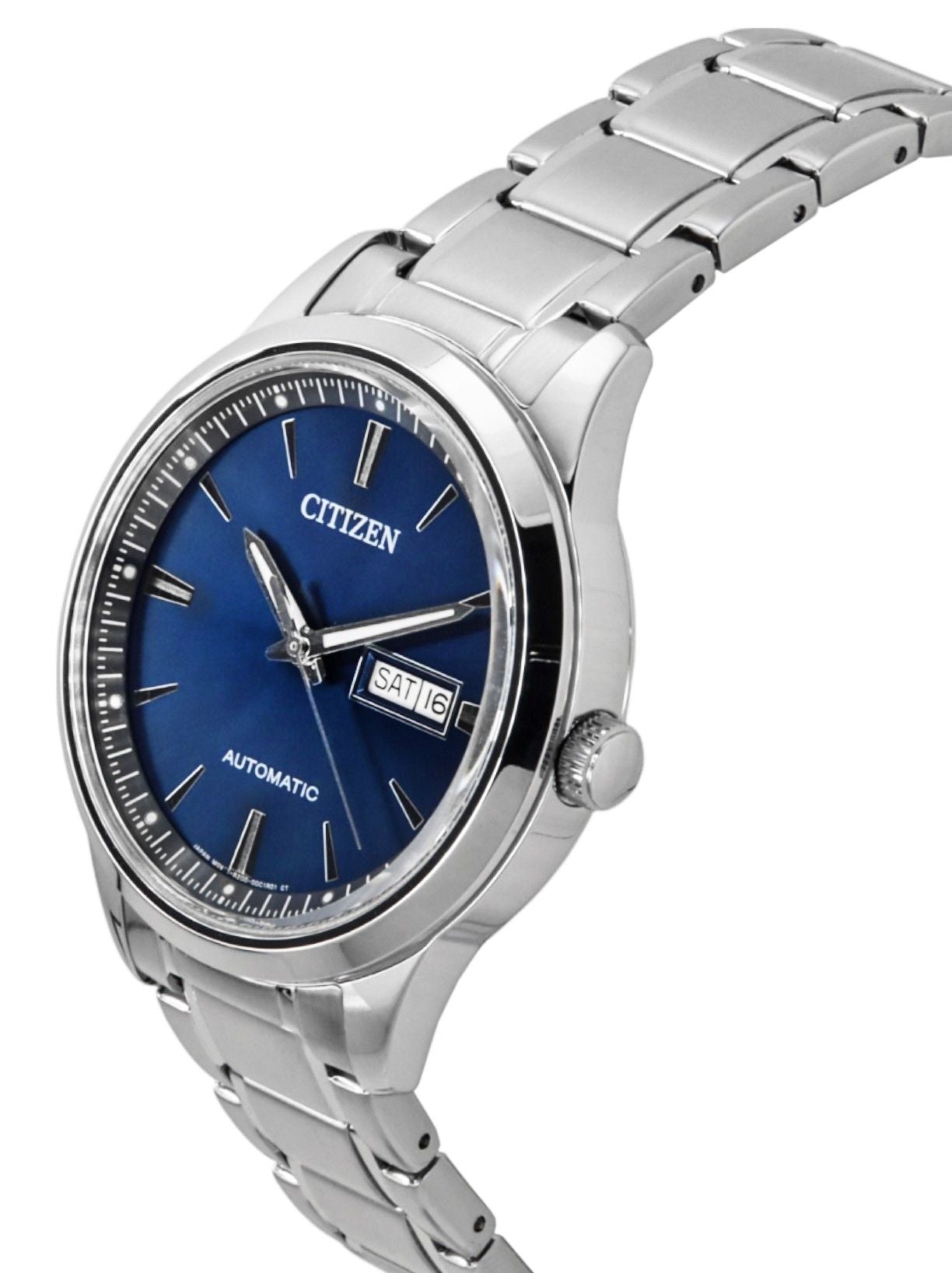 Citizen Stainless Steel Blue Dial Automatic NY4058-79L Men's Watch