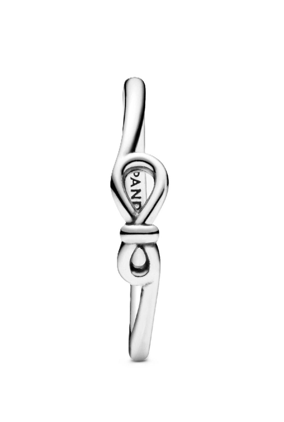 Pandora Infinity Knot Ring With White Sterling Silver P-198898C00-54 For Women