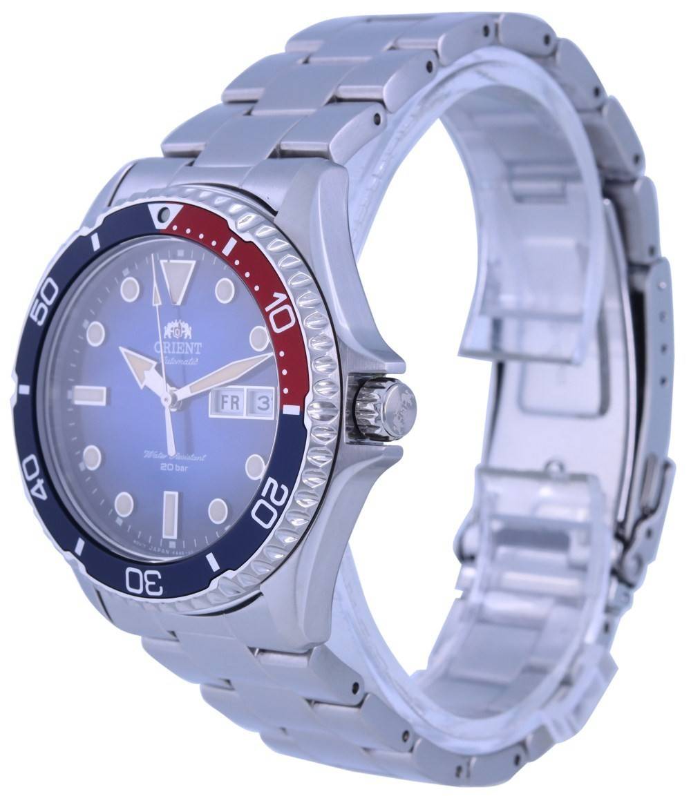 Orient Mako Kamasu Blue Dial Automatic Diver's RA-AA0812L19B 200M Men's Watch