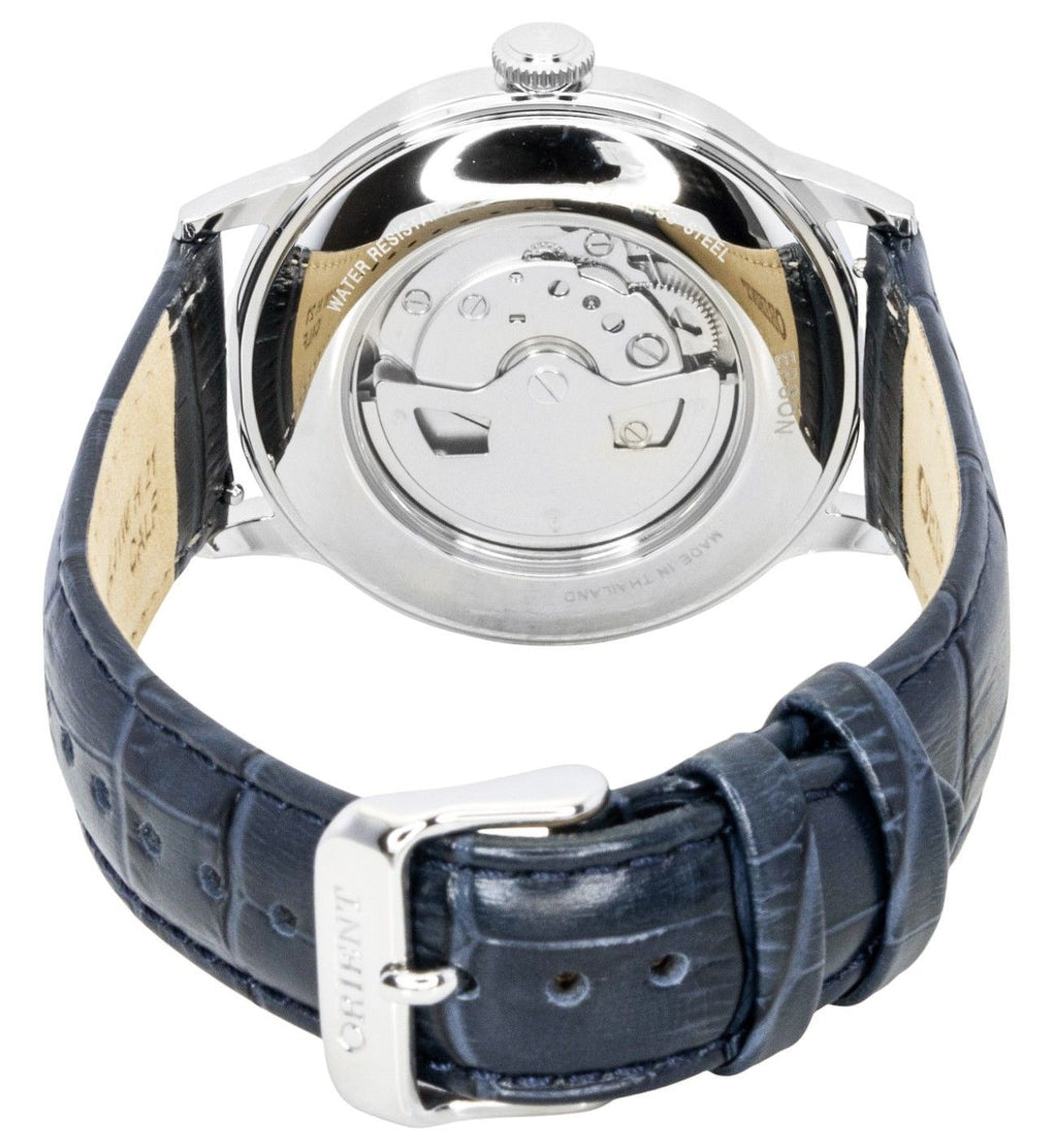 Orient Bambino Classic Leather Strap Navy Blue Dial Automatic RA-AC0024L Men's Watch