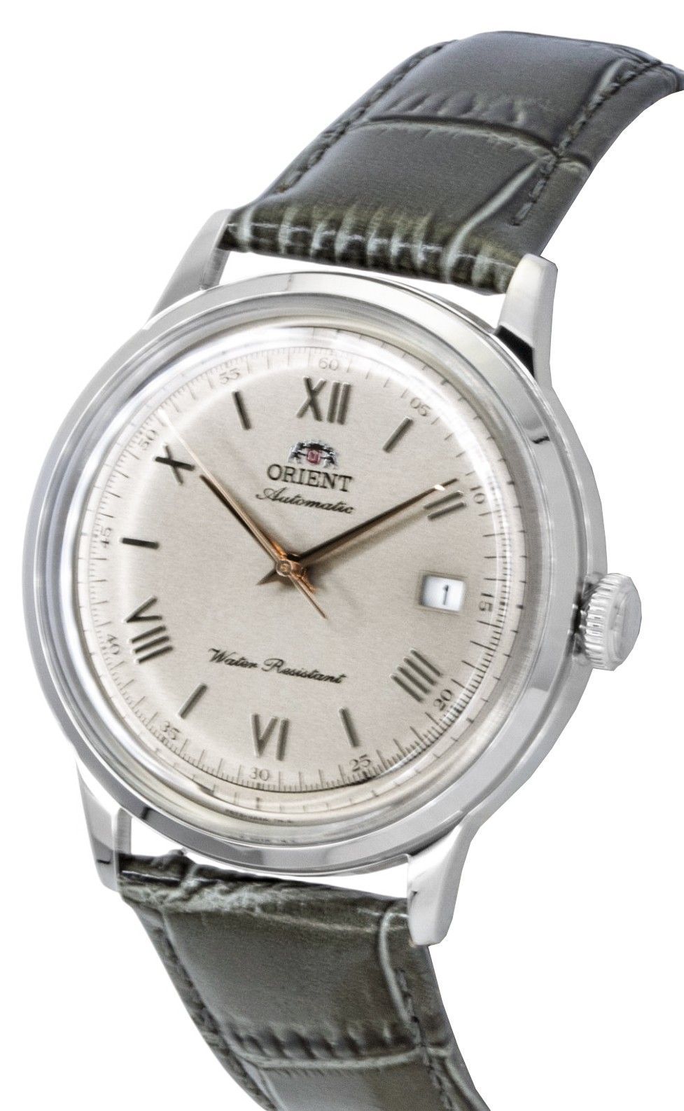 Orient Bambino Classic Leather Strap Beige Dial Automatic RA-AC0025N Men's Watch