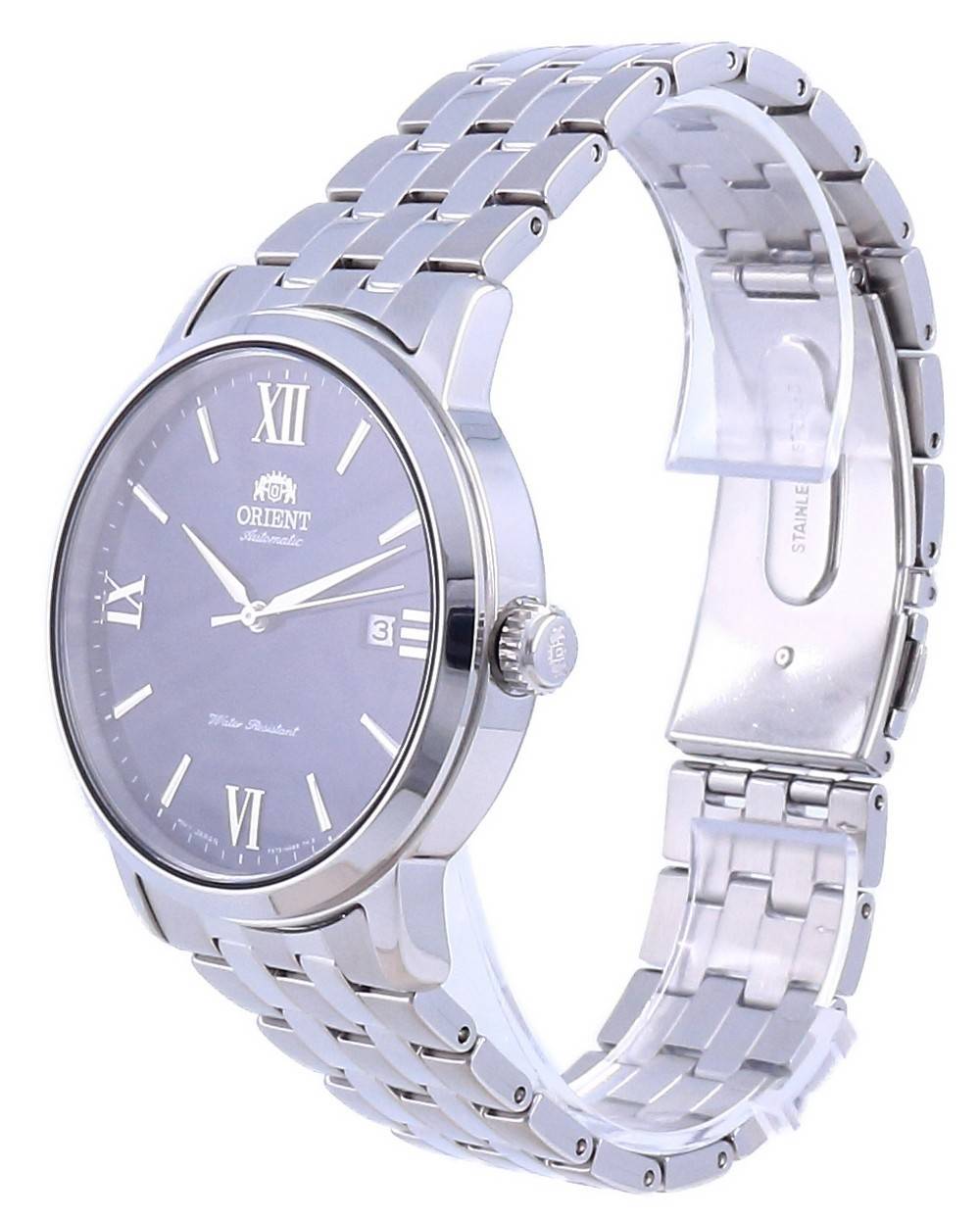 Orient Contemporary Blue Dial Stainless Steel Automatic RA-AC0F09L10B Men's Watch