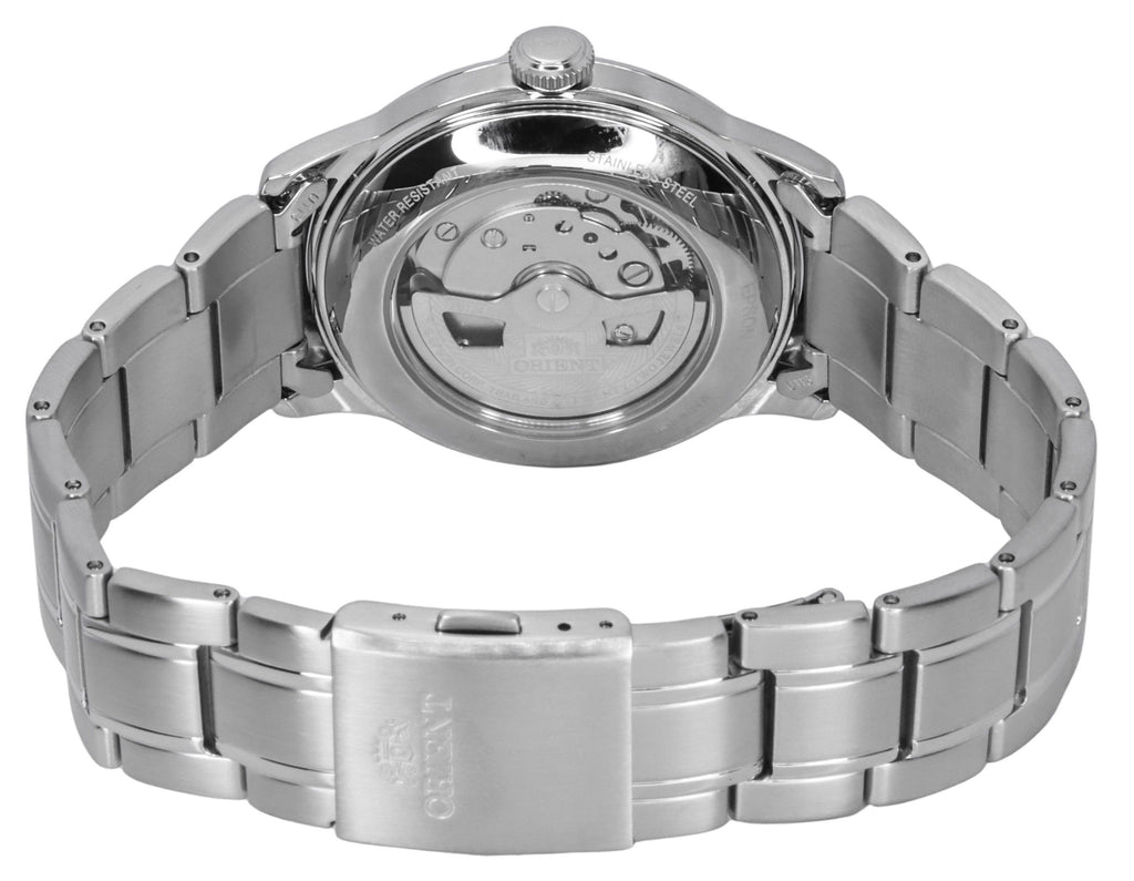 Orient Bambino Stainless Steel Light Blue Dial Automatic RA-AC0M10L Men's Watch