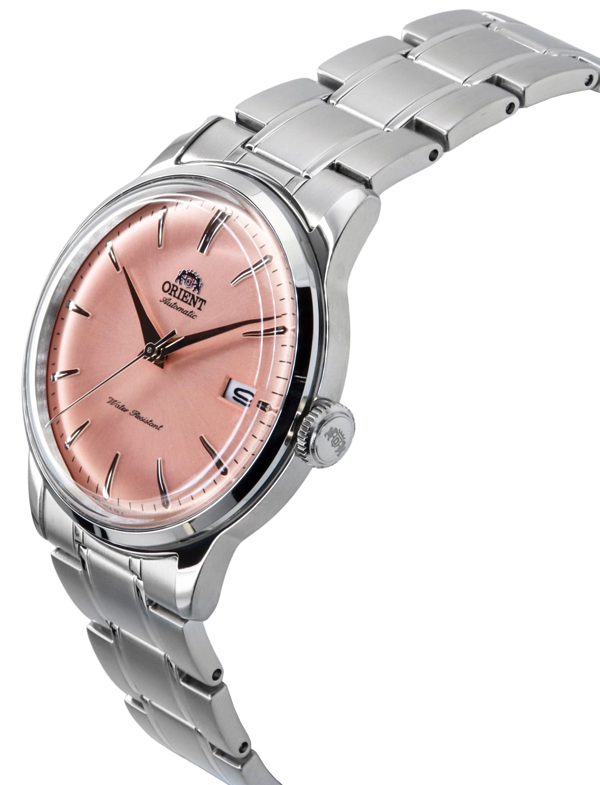Orient Bambino Stainless Steel Copper Dial Automatic RA-AC0M11Y Men's Watch