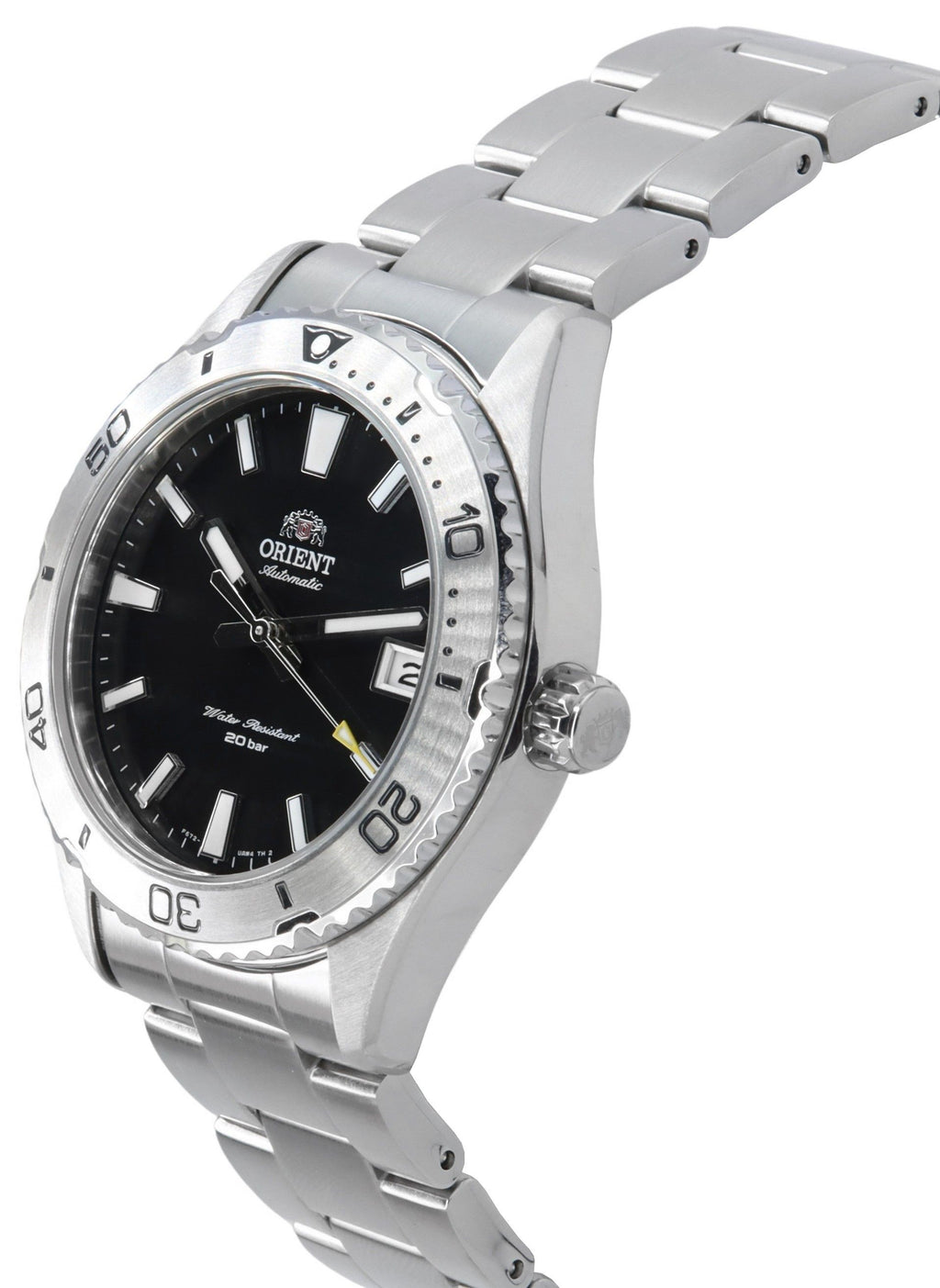 Orient Sports Mako Stainless Steel Black Dial Automatic Diver's RA-AC0Q01B10B RA-AC0Q01B30B 200M Men's Watch