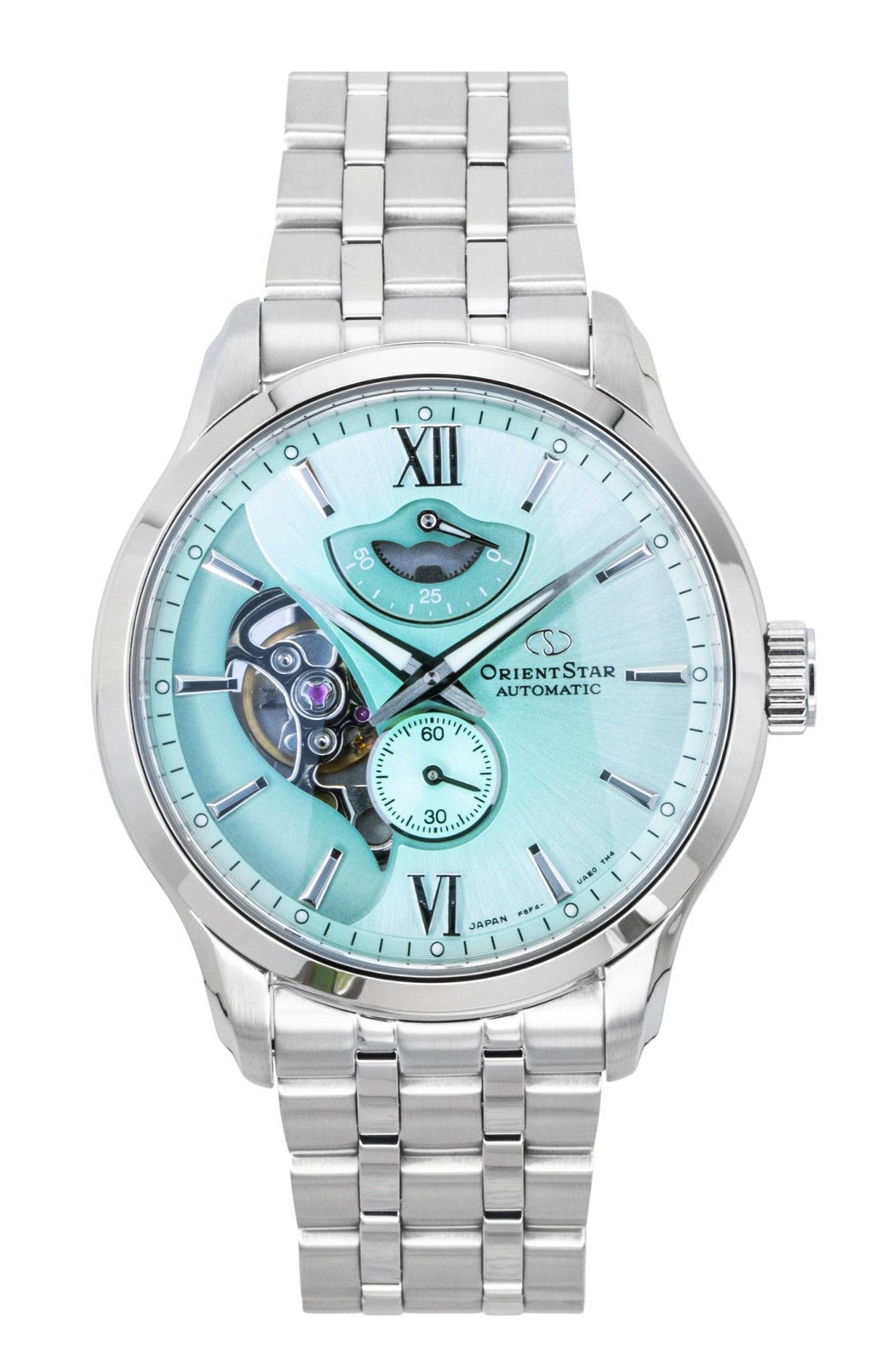 Orient Star Contemporary Limited Edition Open Heart Mint Green Automatic RE-AV0B11E 100M Men's Watch