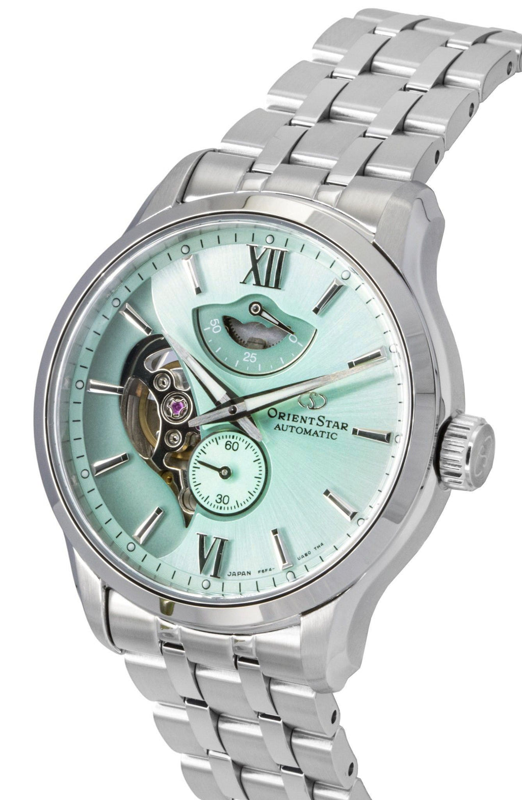 Orient Star Contemporary Limited Edition Open Heart Mint Green Automatic RE-AV0B11E 100M Men's Watch