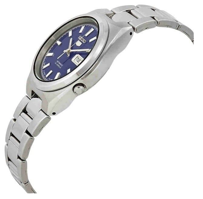 Refurbished Seiko Stainless Steel Blue Dial Automatic SNKC51J1 Men's Watch