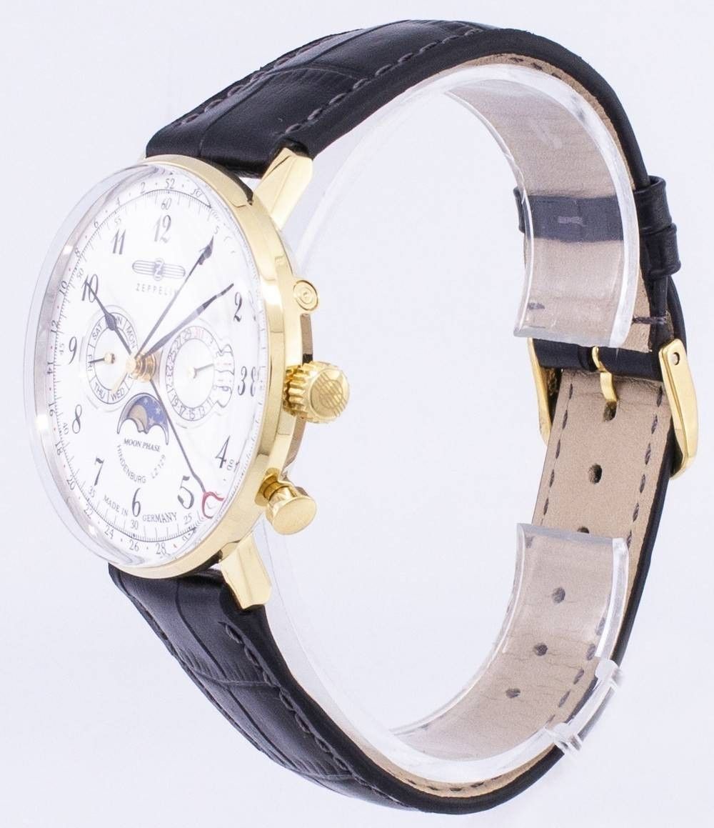 Refurbished Zeppelin Series LZ 129 Hindenburg Germany Made 7038-1 70381 Men's Watch