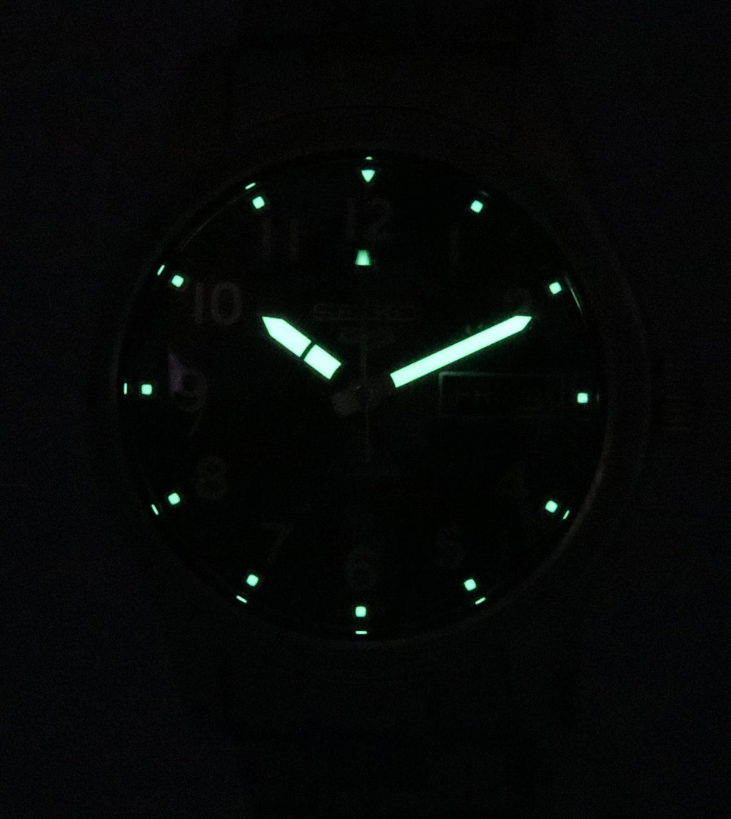 Seiko 5 Sports In The Metal Midfield Black Dial Automatic SRPJ81K1 100M Men's Watch