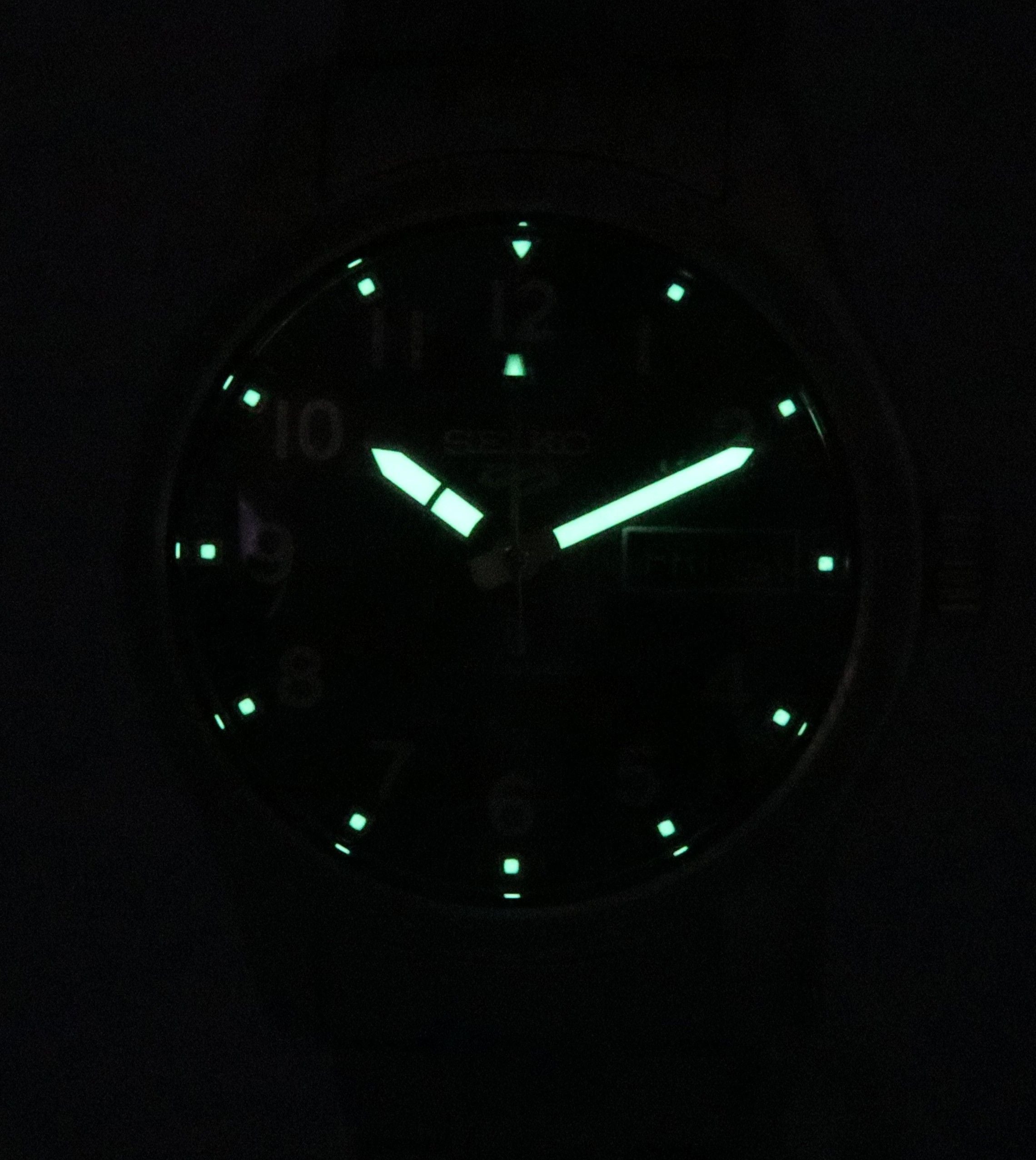 Seiko 5 Sports In The Metal Midfield Black Dial Automatic SRPJ81K1 100M Men's Watch