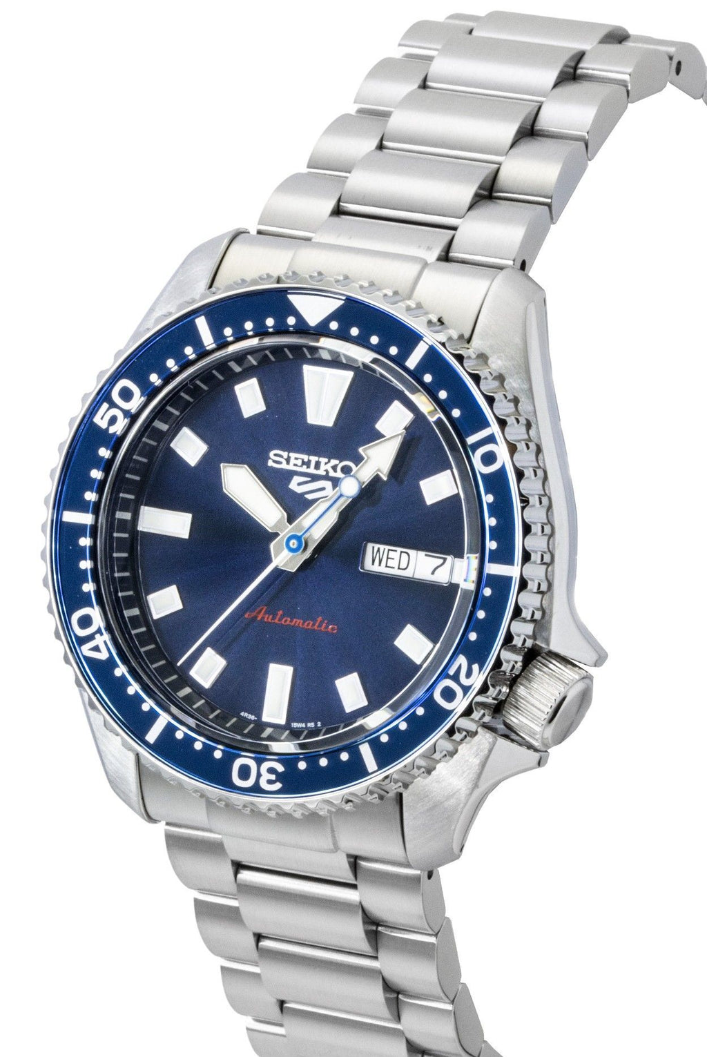 Seiko 5 Sports SKX Redux Stainless Steel Blue Dial Automatic SRPL83K1 100M Men's Watch