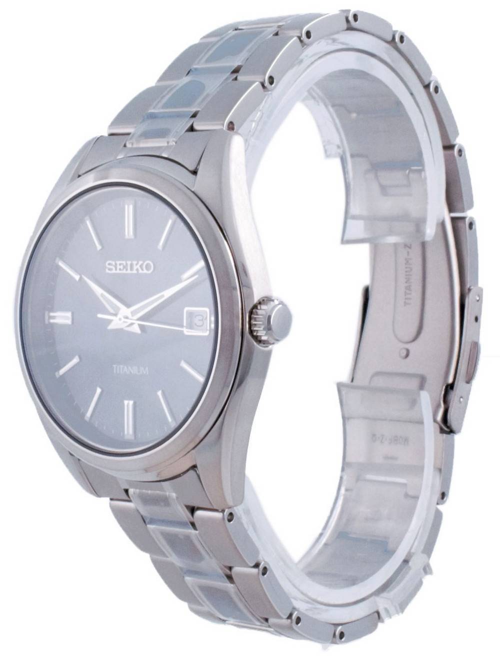 Seiko Discover More Titanium Quartz SUR373 SUR373P1 SUR373P 100M Men's Watch