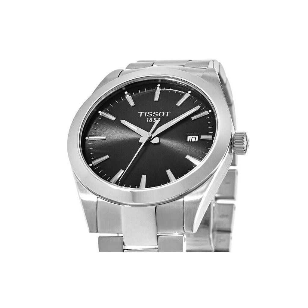 Tissot Gentleman Quartz T127.410.11.051.00 T1274101105100 100M Men's Watch