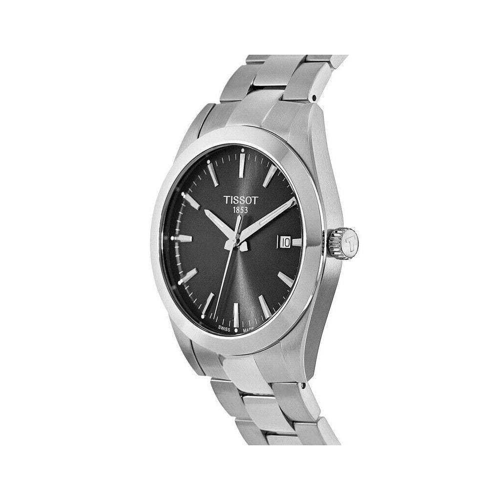 Tissot Gentleman Quartz T127.410.11.051.00 T1274101105100 100M Men's Watch