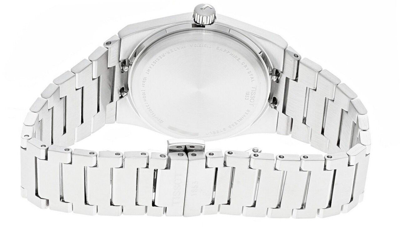 Tissot PRX T-Classic Stainless Steel Green Dial Quartz T137.210.11.081.00 100M Unisex Watch