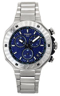 Tissot T-Race Chronograph Stainless Steel Blue Dial Quartz T141.417.11.041.00 100M Men's Watch