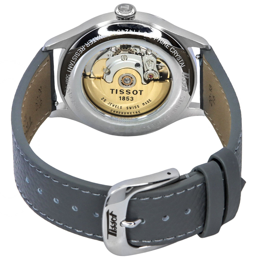 Tissot Heritage 1938 Leather Strap Pink Dial Automatic T142.464.16.332.00 Men's Watch