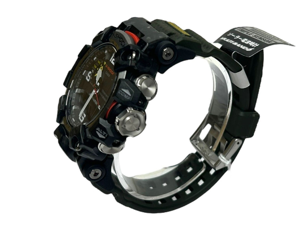 Refurbished Casio G-Shock Mudmaster Analog Digital Resin Strap Black Dial Solar GWG-2000-1A3 200M Men's Watch