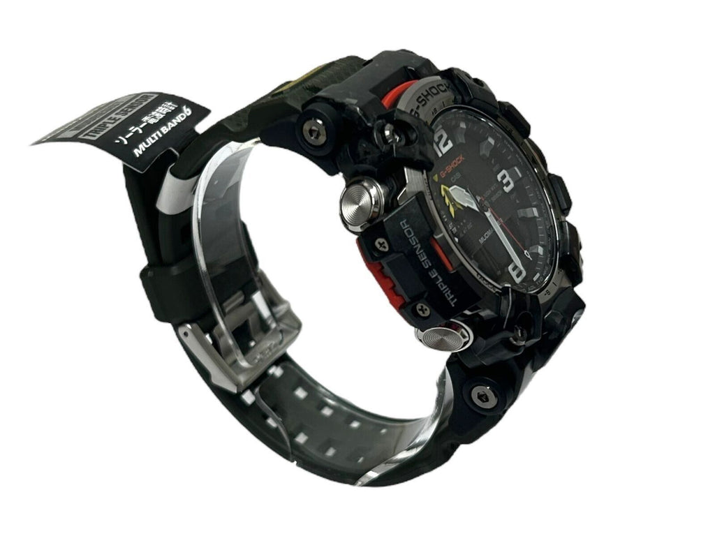 Refurbished Casio G-Shock Mudmaster Analog Digital Resin Strap Black Dial Solar GWG-2000-1A3 200M Men's Watch
