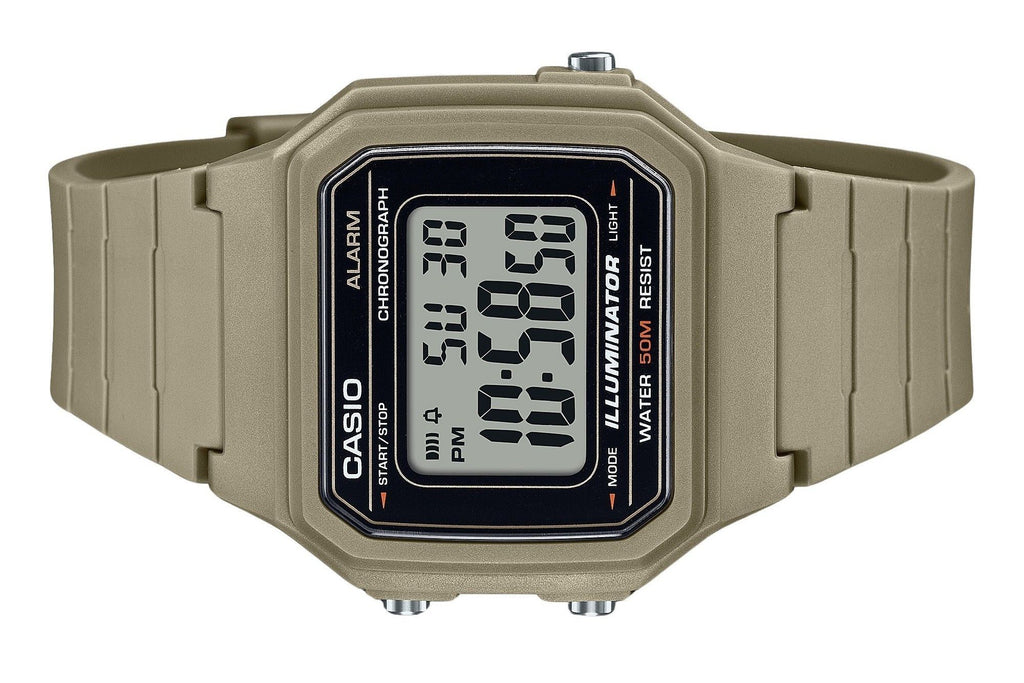 Casio Youth Digital Resin Strap Quartz W-217H-5AV Men's Watch