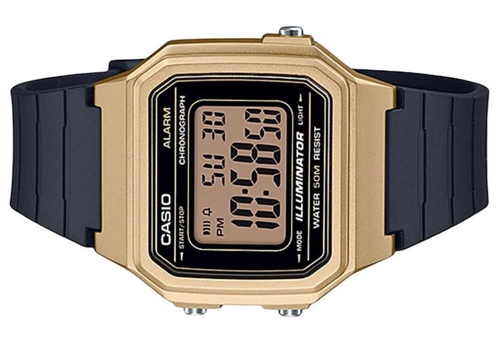Casio Youth Digital Blue Resin Strap Quartz W-217HM-9AV Men's Watch