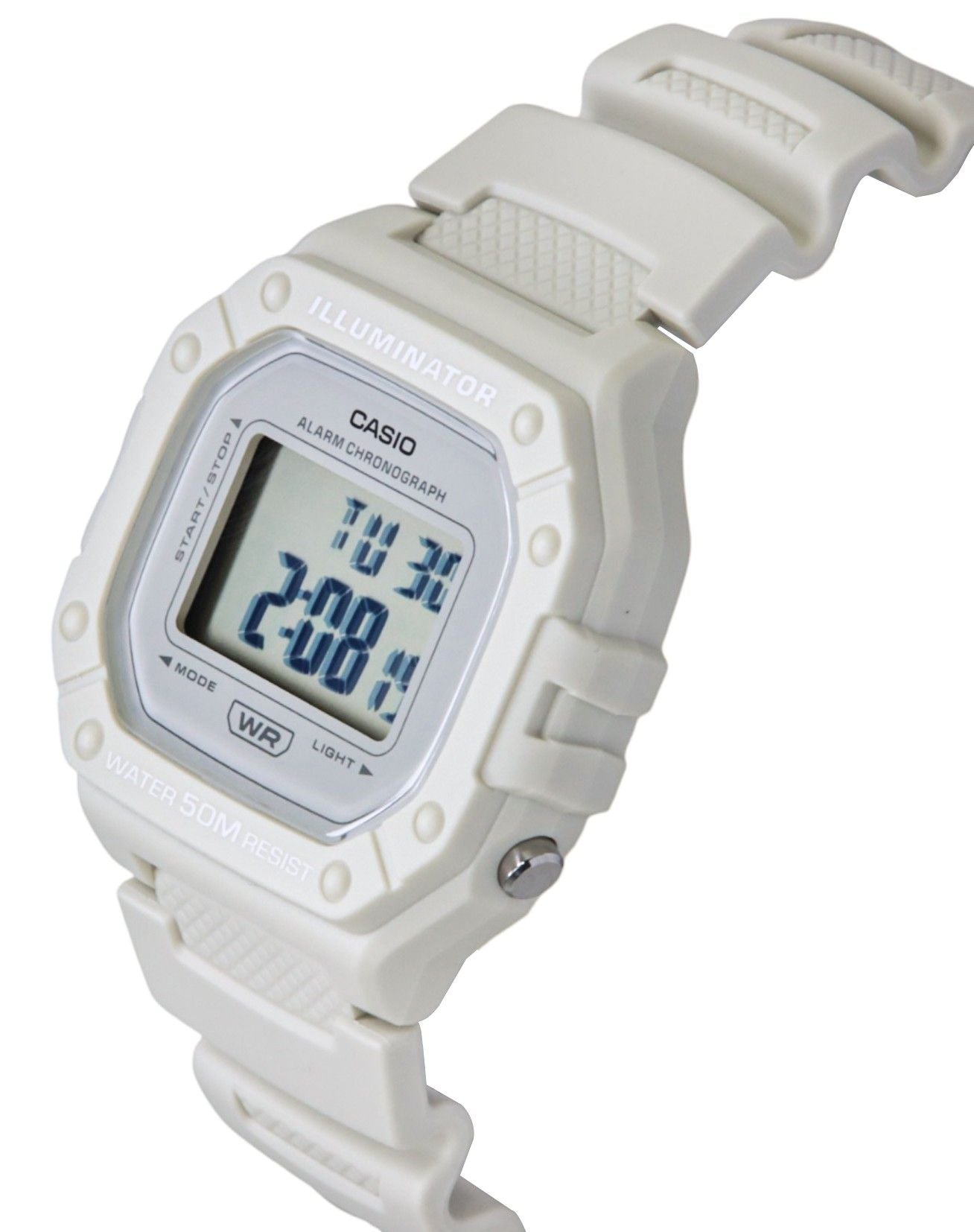 Casio Youth Digital Resin Strap Quartz W-218HC-8AV Unisex Watch