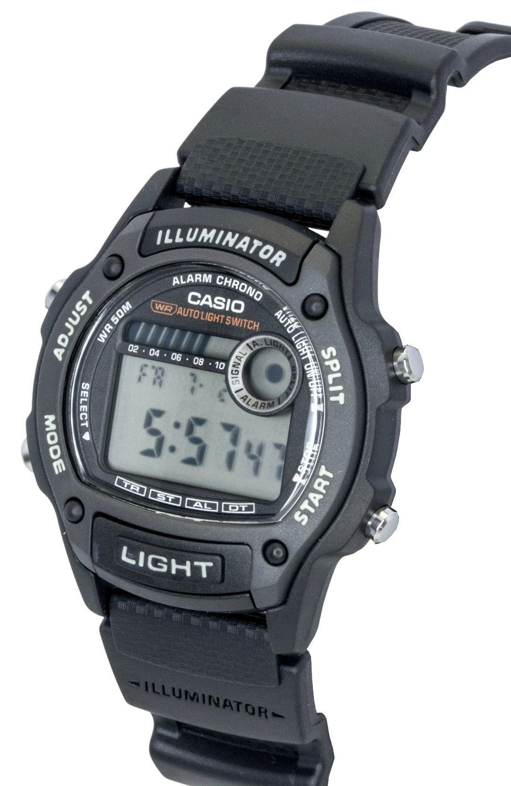 Casio Standard Digital Bio-Based Resin Strap Quartz W-220H-1AV Unisex Watch