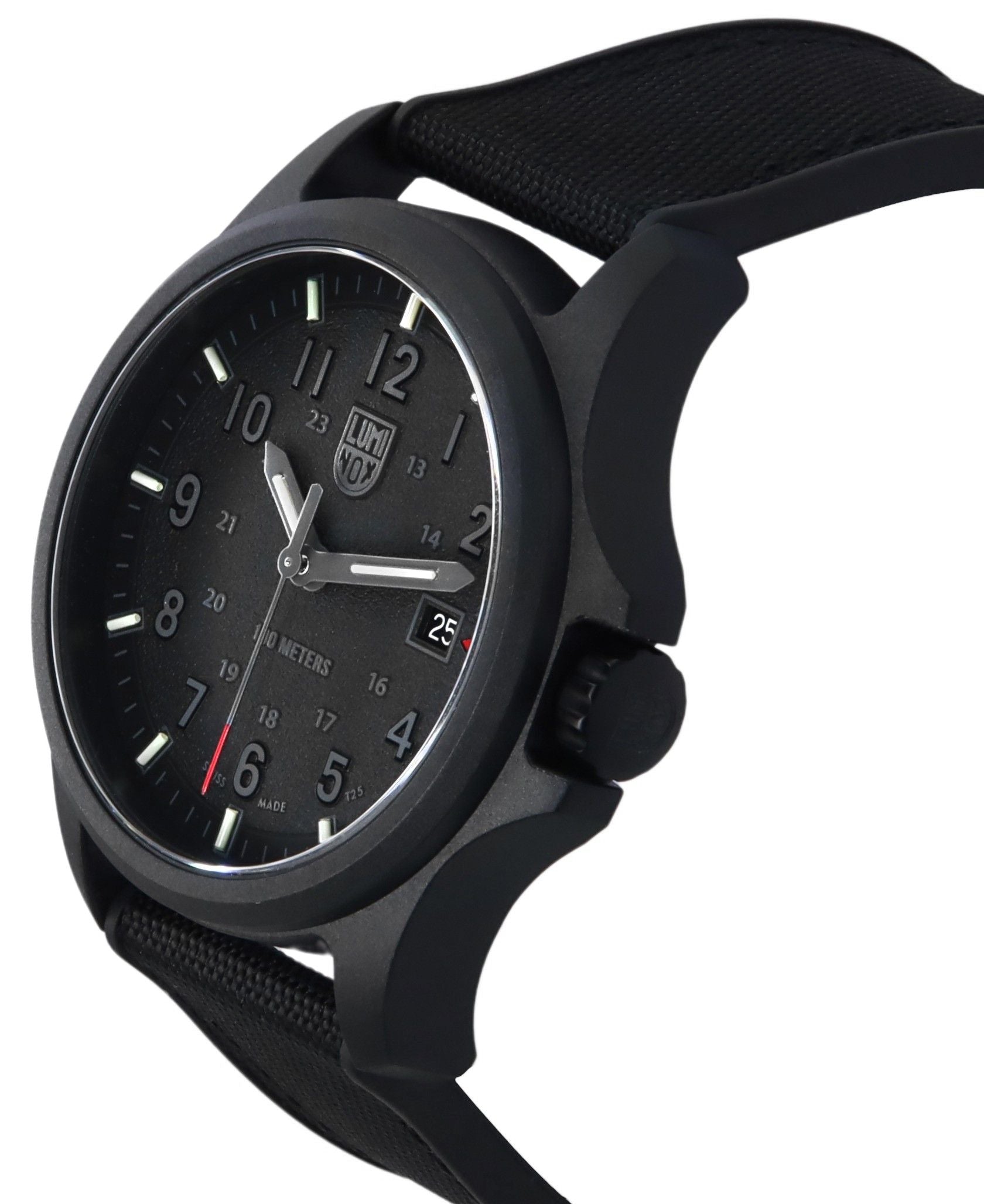 Luminox Atacama Field Urban Adventure Rubber Strap Black Dial Quartz XL.1961 100M Men's Watch