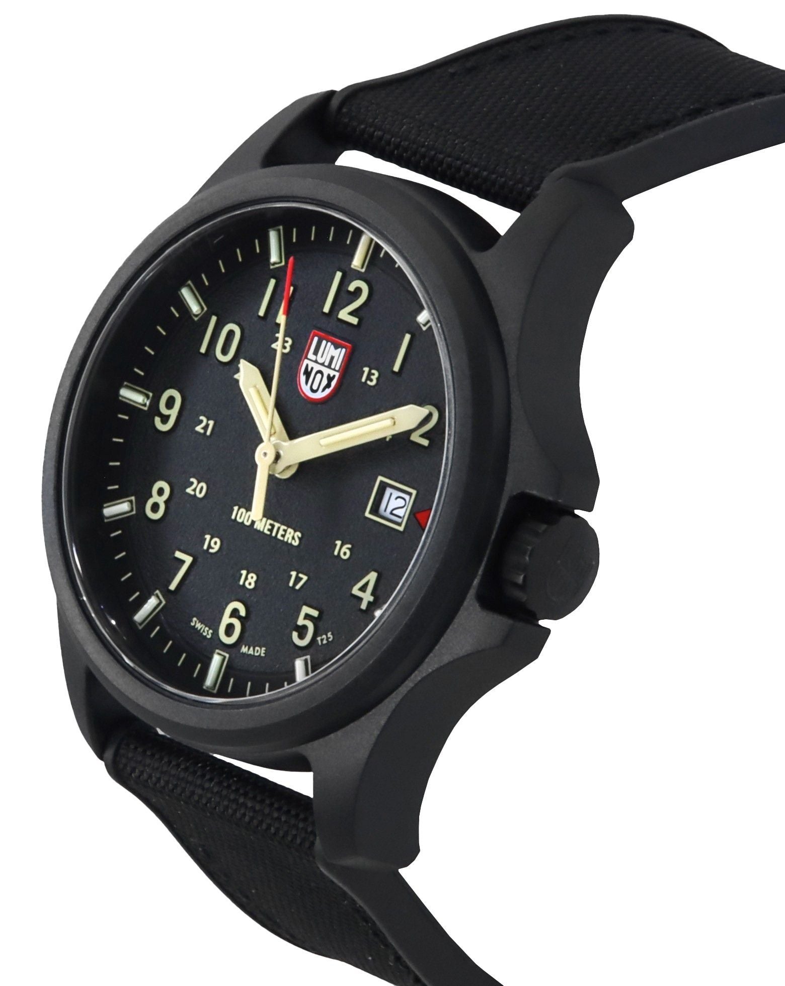 Luminox Atacama Field Rubber Strap Black Dial Quartz XL.1970.SET 100M Men's Watch With Extra Strap