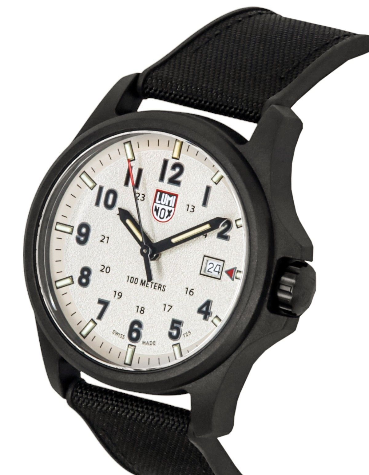 Luminox Atacama Field Black Rubber Strap Grey Dial Quartz XL.1971.SET 100M Men's Watch With Extra Strap