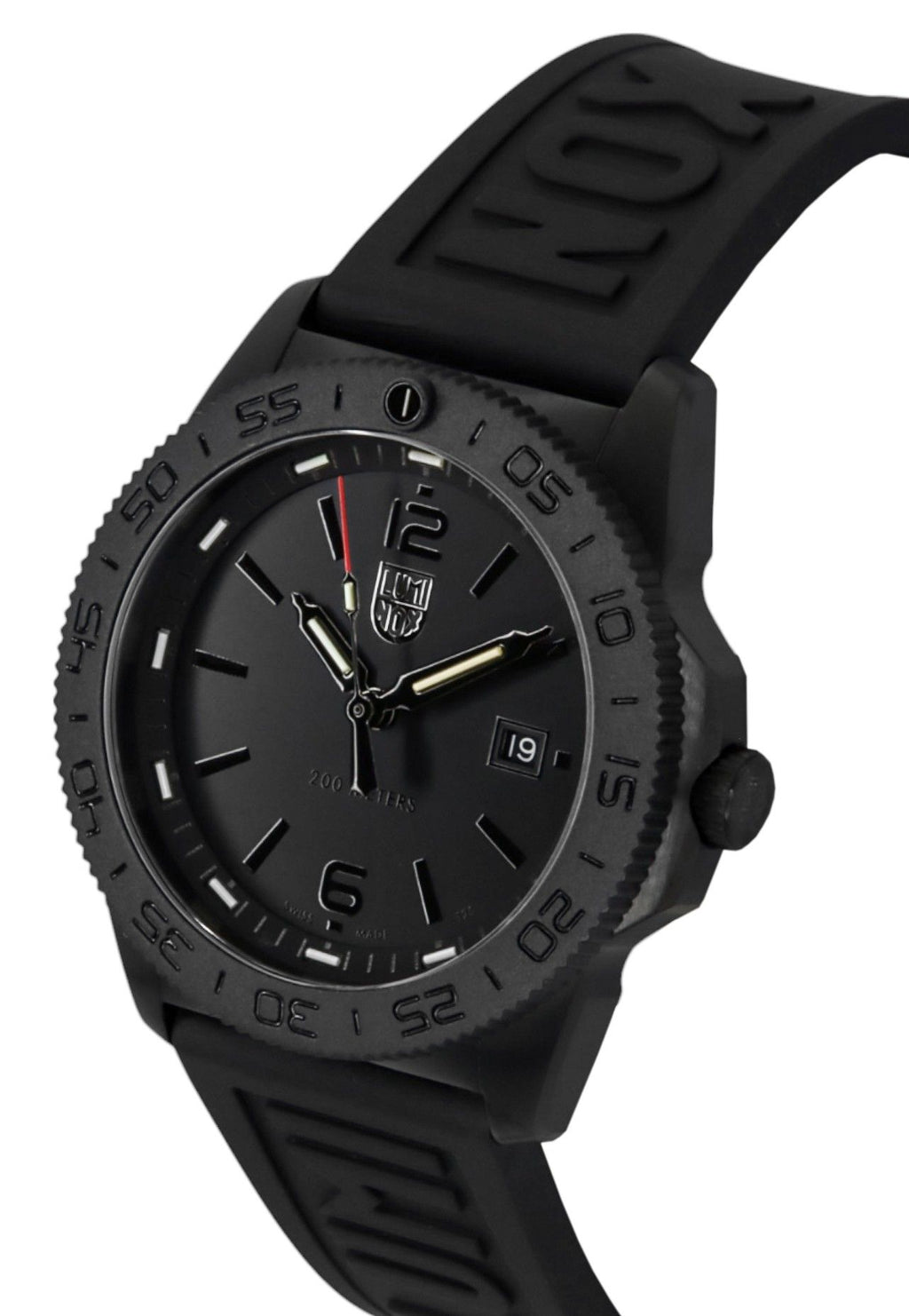 Luminox Pacific Diver Rubber Strap Black Dial Quartz XS.3121.BO.1 200M Men's Watch