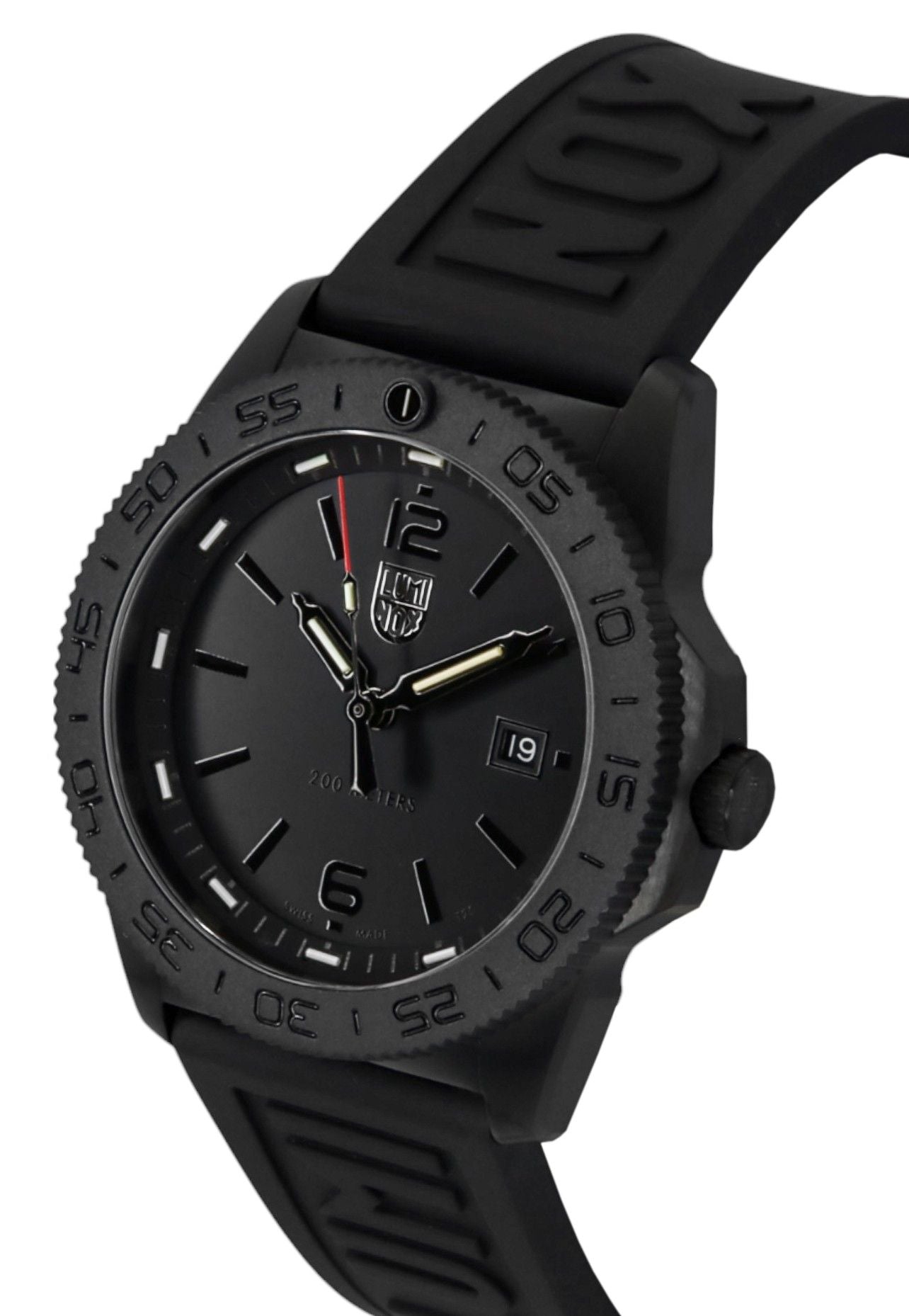 Luminox Pacific Diver Rubber Strap Black Dial Quartz XS.3121.BO.1 200M Men's Watch