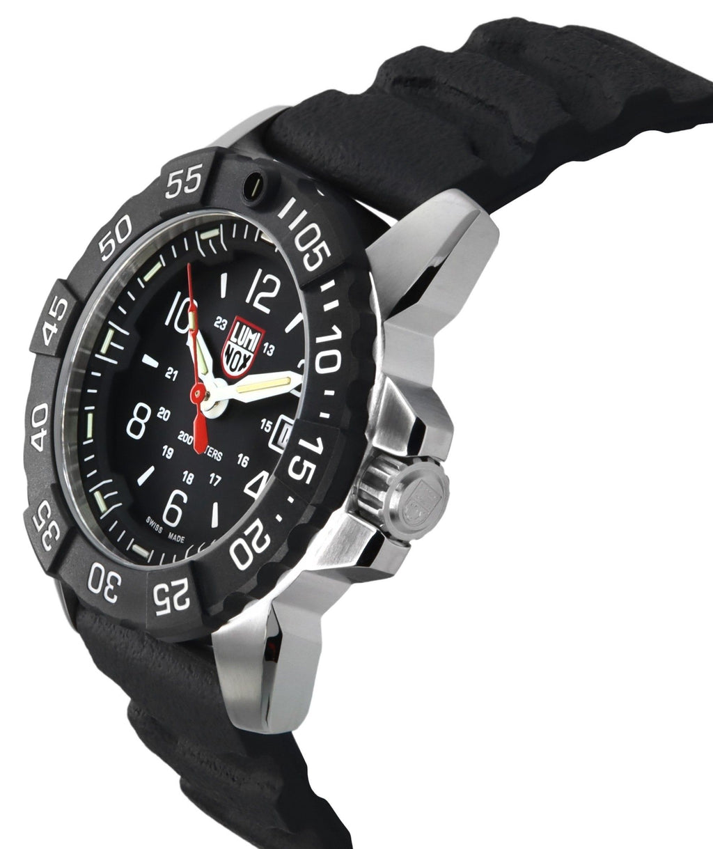 Luminox Navy Seal RSC Rubber Strap Black Dial Quartz Diver's XS.3251.CB 200M Men's Watch