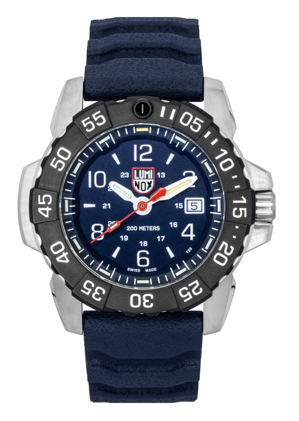 Luminox Navy Seal Rubber Strap Blue Dial Quartz Diver's XS.3253.CB 200M Men's Watch