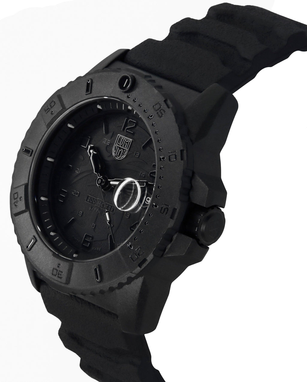 Luminox Navy Seal Foundation Rubber Strap Black Dial Quartz Diver's XS.3601.BO.NSF 200M Men's Watch